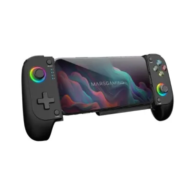 Mars Gaming MGPX Gamepad Bluetooth 5.0 para Android e IOS RGB