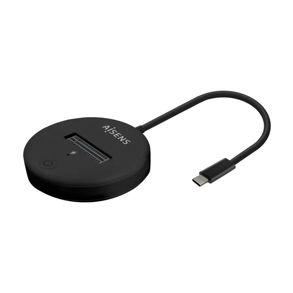 Aisens ASUC-M2D013-BK Dock USB-C a M.2 (NGFF) SATA/NVMe Negro