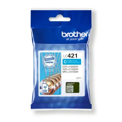Cartucho de Tinta Original Brother LC421/ Cian Cartucho de Tinta Original Brother LC421/ Cian