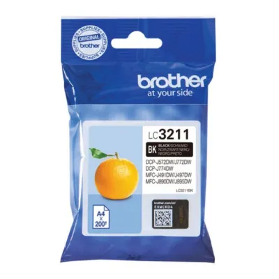 Cartucho de Tinta Original Brother LC-3211BK/ Negro Cartucho de Tinta Original Brother LC-3211BK/ Negro