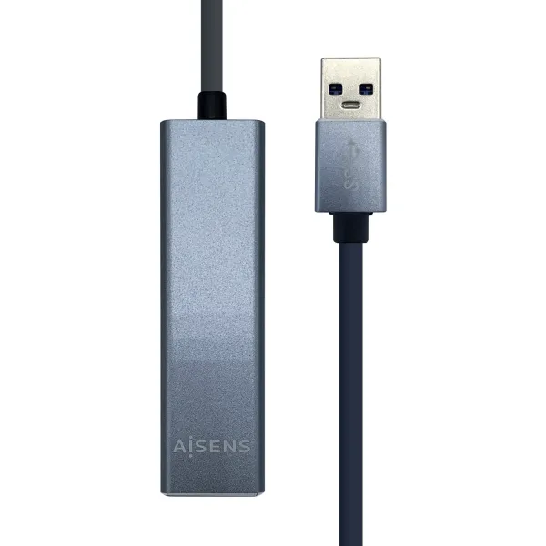 Aisens A106-0401 Hub USB 3.0 a Ethernet Gigabit/3x USB 3.0
