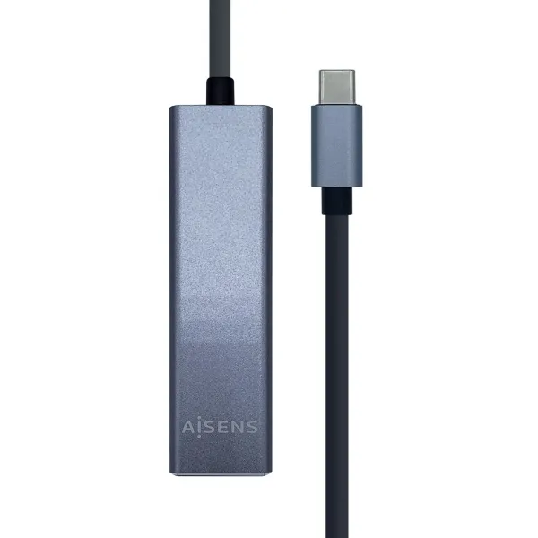 Aisens A109-0396 Hub USB-C 3.1 a Ethernet Gigabit/3xUSB 3.0
