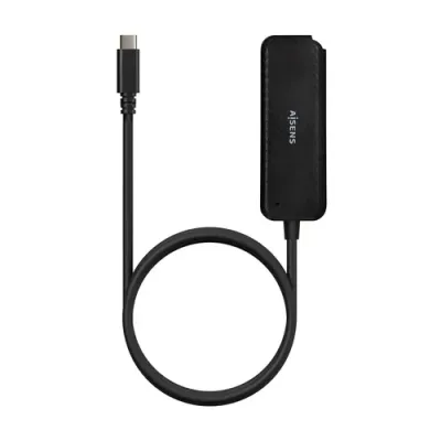 Aisens Hub USB-C a 4 Puertos USB 3.0 60cm Negro Aisens Hub USB-C a 4 Puertos USB 3.0 60cm Negro