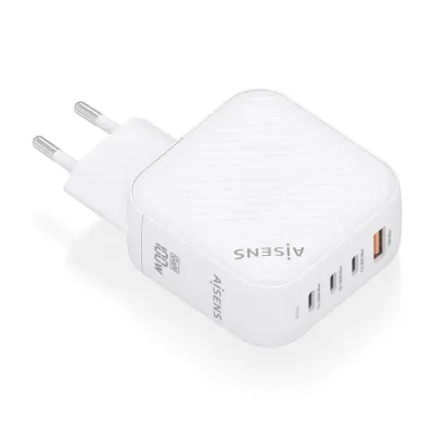 Aisens Cargador GaN 100W PD3.0 QC4.0 3x USB-C Blanco Aisens Cargador GaN 100W PD3.0 QC4.0 3x USB-C Blanco