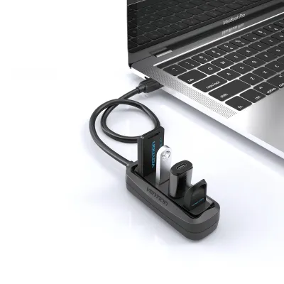 Hub USB Vention VAS-J43-B100/ 4xUSB/ 1m Hub USB Vention VAS-J43-B100/ 4xUSB/ 1m