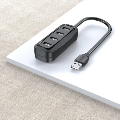 Hub USB Vention VAS-J43-B100/ 4xUSB/ 1m Hub USB Vention VAS-J43-B100/ 4xUSB/ 1m