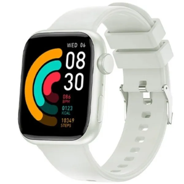 Smartwatch Forever IGo Watch 3 JW-500/ Notificaciones/ Frecuencia Cardíaca/ Blanco