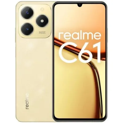 Smartphone Realme C61 6GB/ 256GB/ 6.74'/ Oro Smartphone Realme C61 6GB/ 256GB/ 6.74'/ Oro