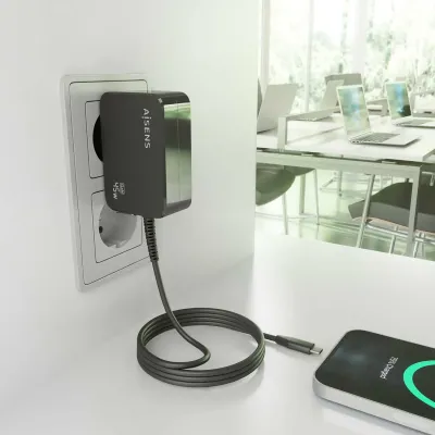 Aisens Cargador GaN 45W PD3.0 1x USB-C 1.8m Negro Aisens Cargador GaN 45W PD3.0 1x USB-C 1.8m Negro