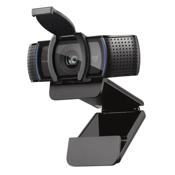 Logitech C920s Pro Webcam Full HD 1080p/30fps con Corrección de Iluminación Automática