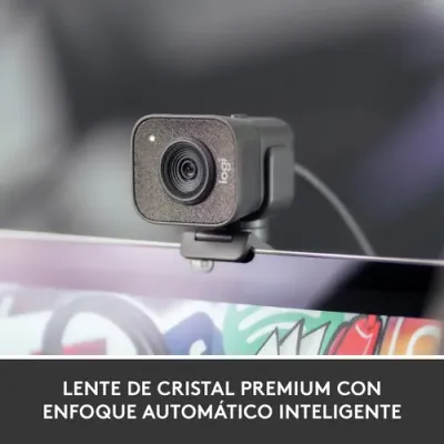 Logitech StreamCam Webcam USB-C Full HD Negra