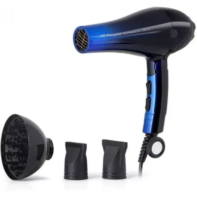 Secador Orbegozo SE-2085/ 2200W/ Negro y Azul Secador Orbegozo SE-2085/ 2200W/ Negro y Azul