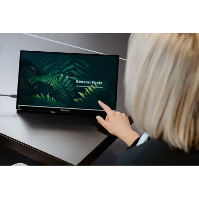 Monitor Portátil Táctil Verbatim PMT-15-4K 15.6'/ 4K/ Negro Monitor Portátil Táctil Verbatim PMT-15-4K 15.6'/ 4K/ Negro
