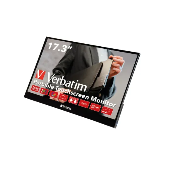 Verbatim PMT-17 17.3" IPS FullHD FreeSync Táctil