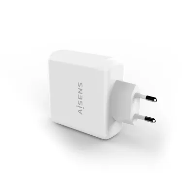 Aisens ASCH-1PD60-BK Cargador de Pared USB-C 60W Blanco
