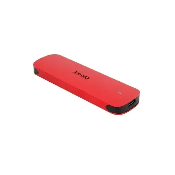 TooQ Caja externa para SSD M.2 NVMe Roja
