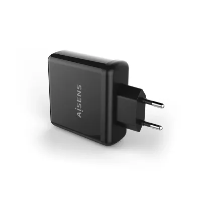 Cargador de Pared Aisens ASCH-1PD60-BK/ 1xUSB Tipo-C/ 60W Cargador de Pared Aisens ASCH-1PD60-BK/ 1xUSB Tipo-C/ 60W