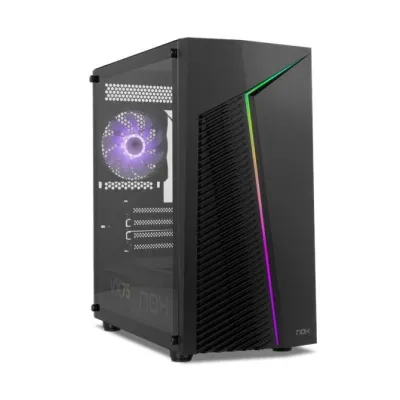Nox Infinity Zeta ARGB M-ATX Cristal Templado USB 3.0 Negra Nox Infinity Zeta ARGB M-ATX Cristal Templado USB 3.0 Negra