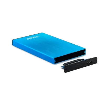 TooQ TQE-2527 Carcasa USB 3.0 para Discos Duros 2.5" SATA 3 Azul TooQ TQE-2527 Carcasa USB 3.0 para Discos Duros 2.5" SATA 3 Azul