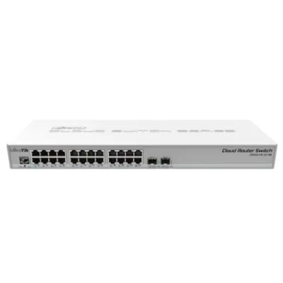 MikroTik CRS326-24G-2S+RM Switch 24 Puertos Gigabit + 2 SFP+