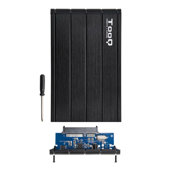 Tooq TQE-2530B Carcasa HDD 2.5" USB 3.0 SATA Negra