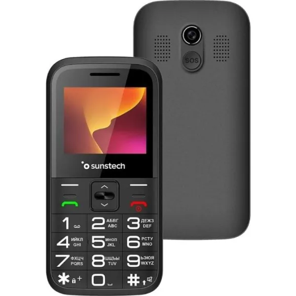 Sunstech CEL4 Negro Teléfono Móvil para personas mayores
