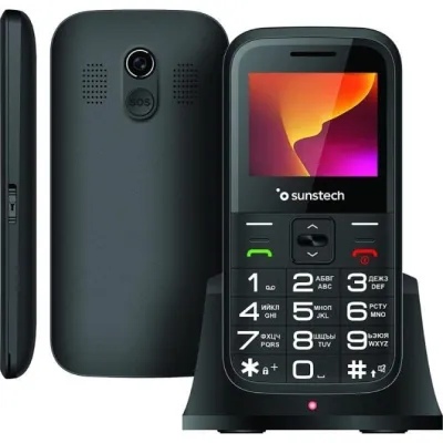 Sunstech CEL4 Negro Teléfono Móvil para personas mayores
