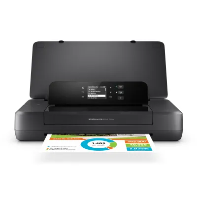 Impresora Portátil HP Officejet 200 WiFi/ Negra