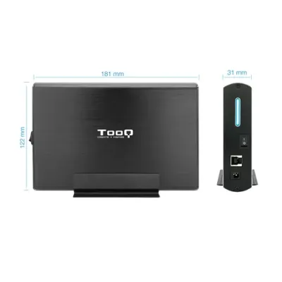 TooQ TQE-3531B Caja Externa 3.5" SATA3 USB 3.0/3.1 Gen1 Negra TooQ TQE-3531B Caja Externa 3.5" SATA3 USB 3.0/3.1 Gen1 Negra