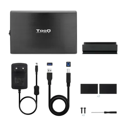 TooQ TQE-3531B Caja Externa 3.5" SATA3 USB 3.0/3.1 Gen1 Negra TooQ TQE-3531B Caja Externa 3.5" SATA3 USB 3.0/3.1 Gen1 Negra