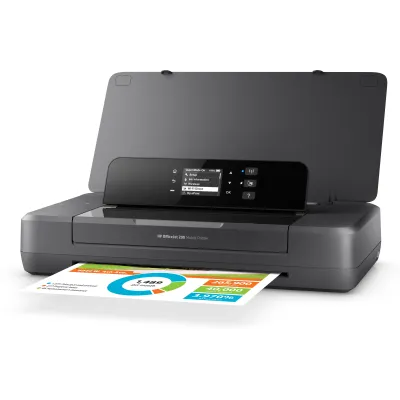 Impresora Portátil HP Officejet 200 WiFi/ Negra