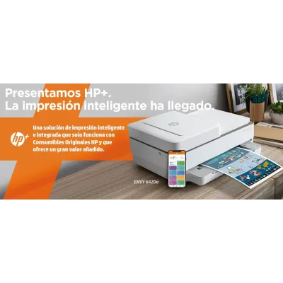 HP Envy 6420e Multifunción WiFi Blanca + 3 Meses de Impresión HP Envy 6420e Multifunción WiFi Blanca + 3 Meses de Impresión