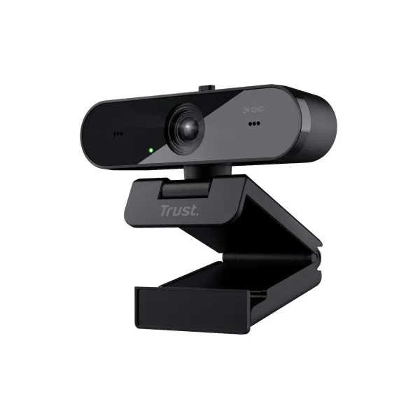 Trust TW-250 Webcam QHD con Enfoque Automático Negra