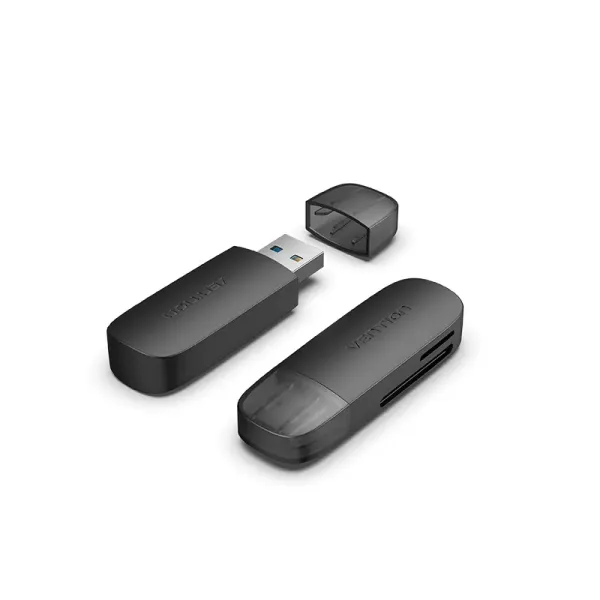 Vention CLGB0 Lector de Tarjetas Externo SD/MicroSD USB 3.0