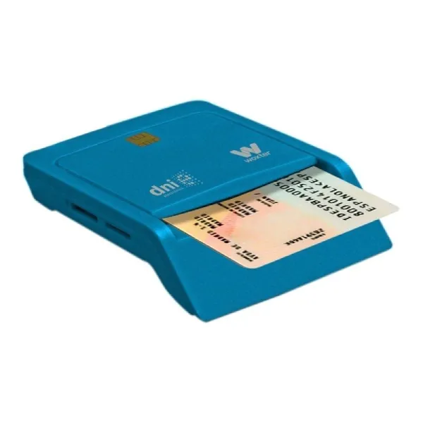 Woxter Lector Combo DNI-e USB + Smart Cards Azul