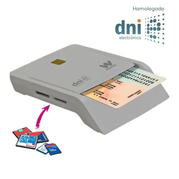 Woxter Lector de DNIe Combo Blanco