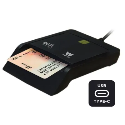 Woxter Lector DNI Electrónico con Conexión Tipo C