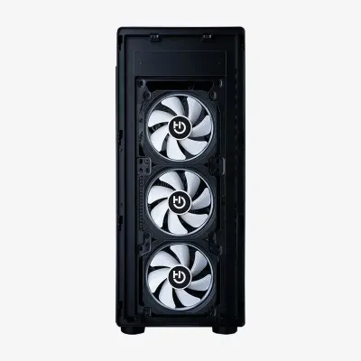 Hiditec H1 Air ARGB Midi Tower Cristal Templado USB 2.0 Negra