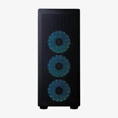 Hiditec H1 Air ARGB Midi Tower Cristal Templado USB 2.0 Negra