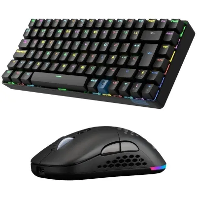 Pack Gaming Hiditec/ Teclado Mecánico Inalámbrico GM1K + Ratón Pack Gaming Hiditec/ Teclado Mecánico Inalámbrico GM1K + Ratón