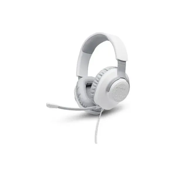 JBL Quantum 100 Auriculares Gaming Multiplataforma Blanco 