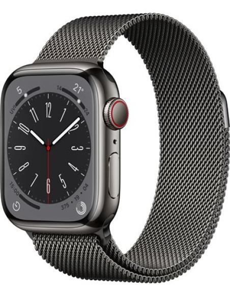 Apple Watch Series 8 (GPS + Cellular) 41 mm de acero inoxidable gra...