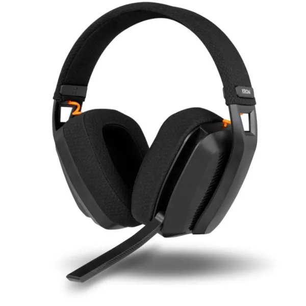 Krom Kanji Auriculares Gaming Inalámbricos para PC/Mac/Nintendo Switch/PS4/PS5/Android Negros 