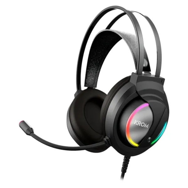 Krom Kappa Auriculares Gaming RGB para PC 