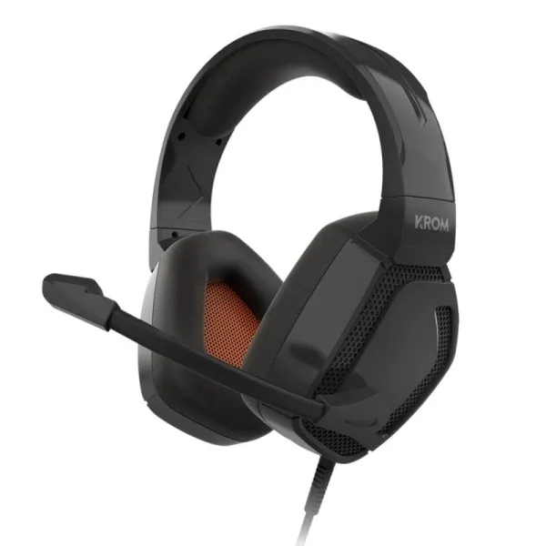 Krom Kopa Pro Auriculares Gaming Negros 