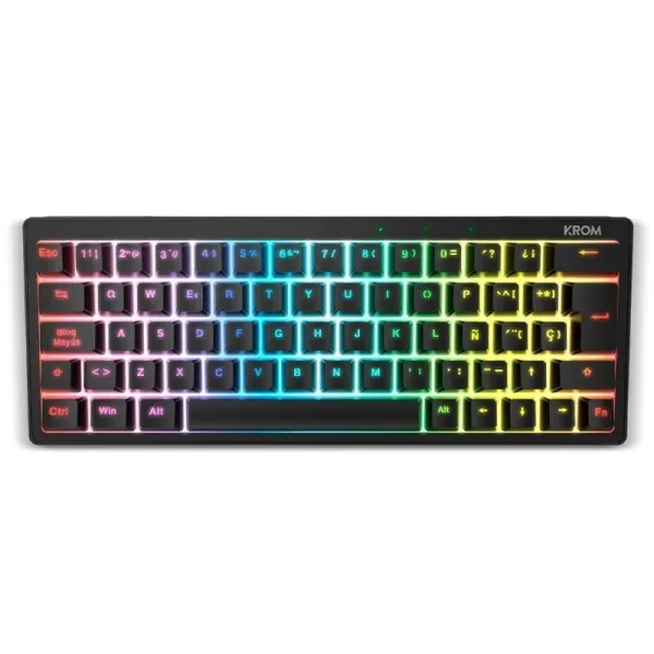 Krom Kreator Teclado Mecánico Gaming RGB Hot Swap