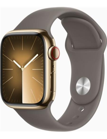 Apple Watch Series 9 (GPS + Cellular) 41mm acero inoxidable dorado ...