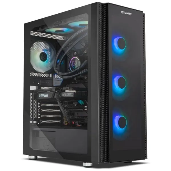 Nox Hummer Horus ARGB E-ATX Cristal Templado USB 3.0 Negra