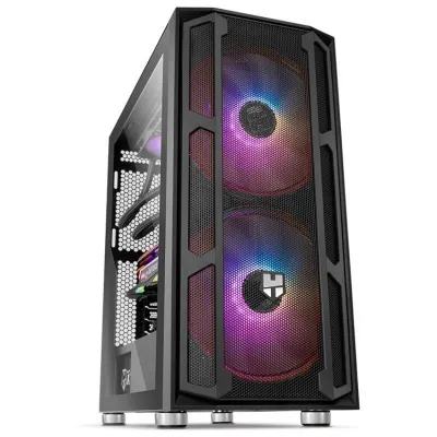 Nox Hummer Nova Cristal Templado USB 3.0 ARGB Negro Nox Hummer Nova Cristal Templado USB 3.0 ARGB Negro