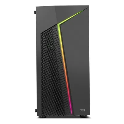 Nox Infinity Zeta ARGB M-ATX Cristal Templado USB 3.0 Negra Nox Infinity Zeta ARGB M-ATX Cristal Templado USB 3.0 Negra